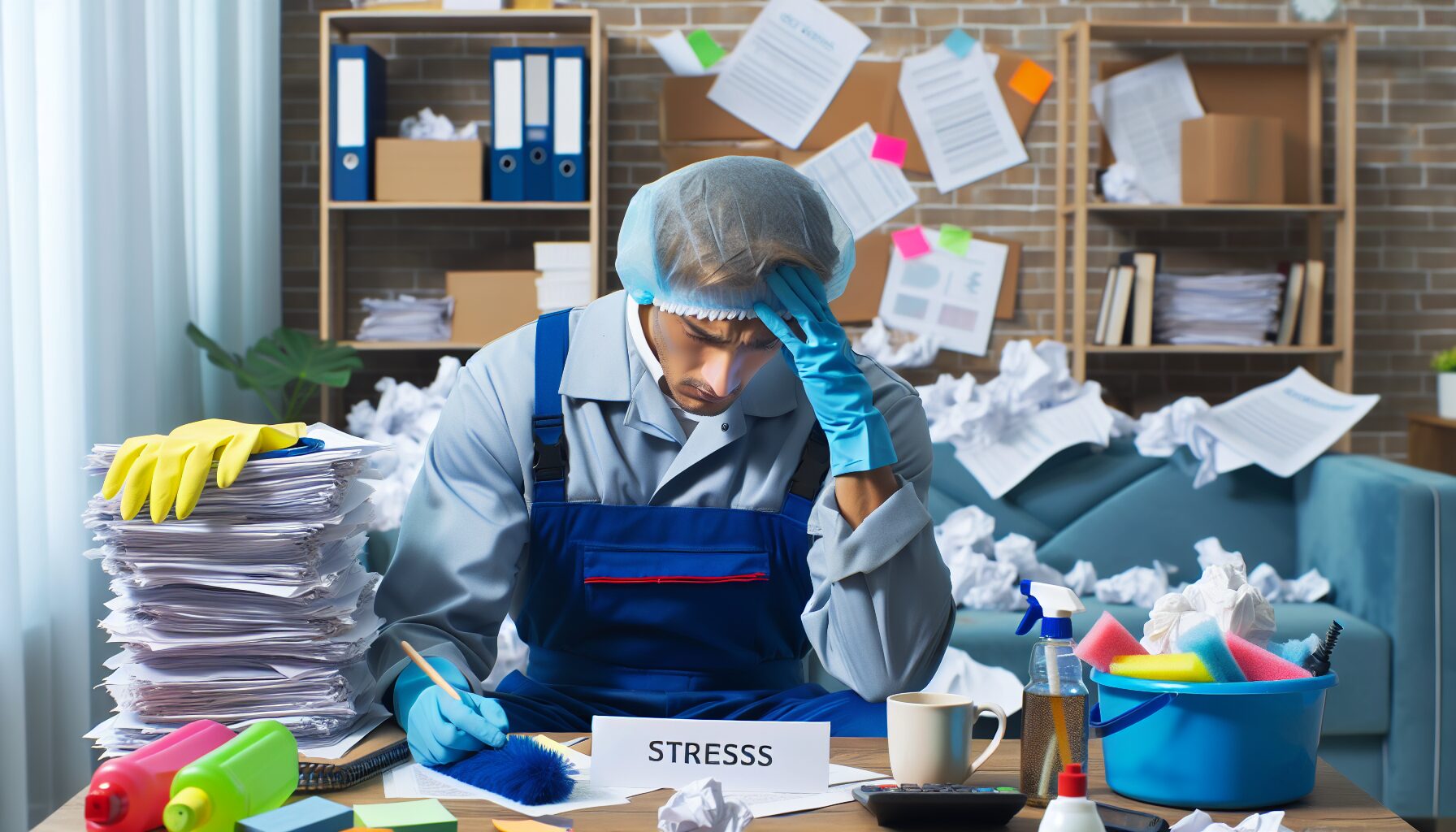5 estrategias para los trabajadores de limpieza de Diógenes que enfrentan el estrés continuo
