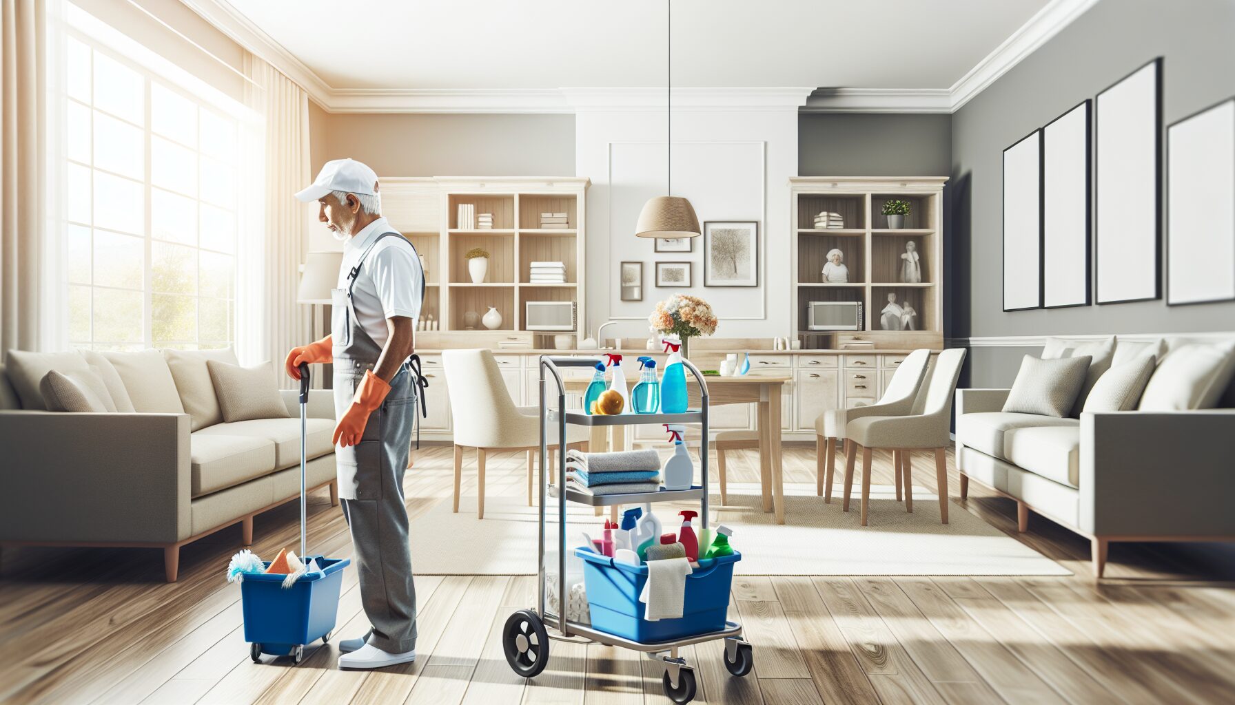 Consejos para realizar limpiezas rápidas pero eficaces en residencias de ancianos