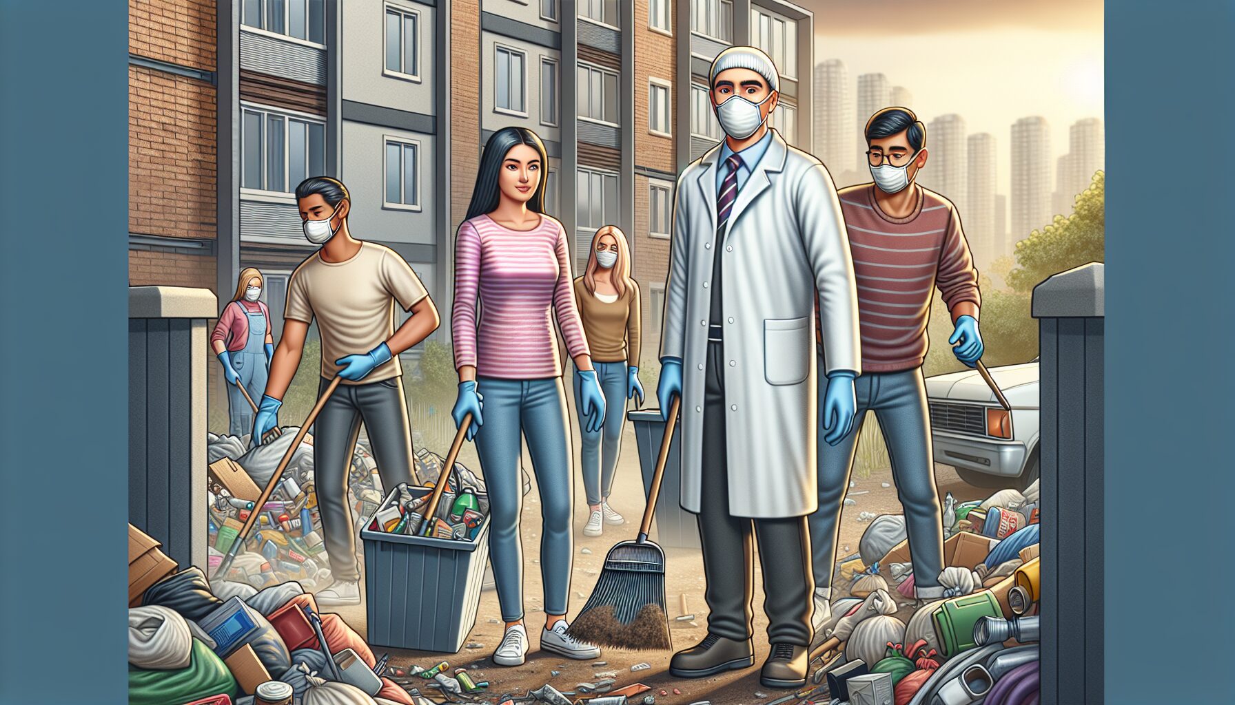 5 maneras en que los vecinos pueden lidiar con el impacto sanitario de una limpieza de acumulación
