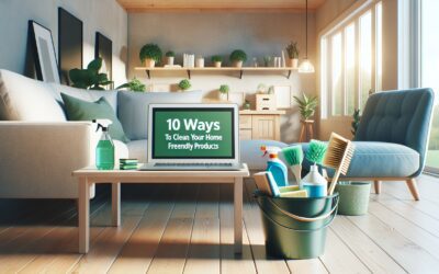 10 maneras de limpiar tu hogar utilizando productos ecológicos