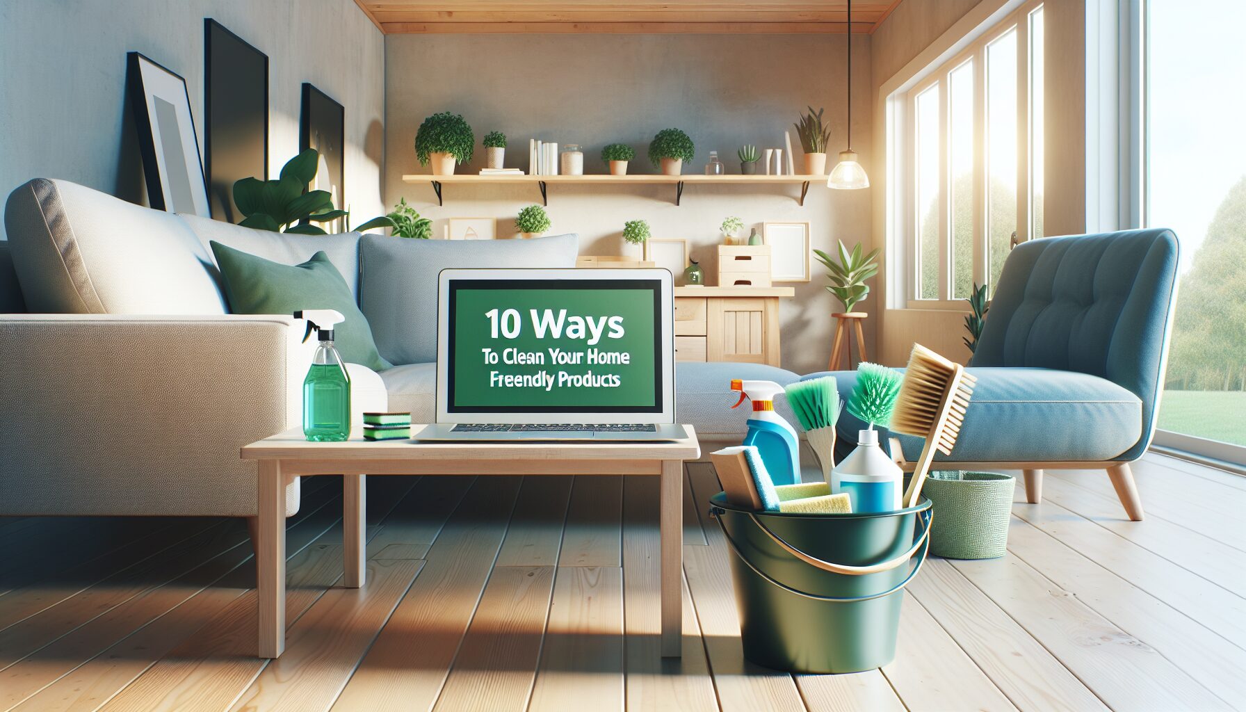 10 maneras de limpiar tu hogar utilizando productos ecológicos