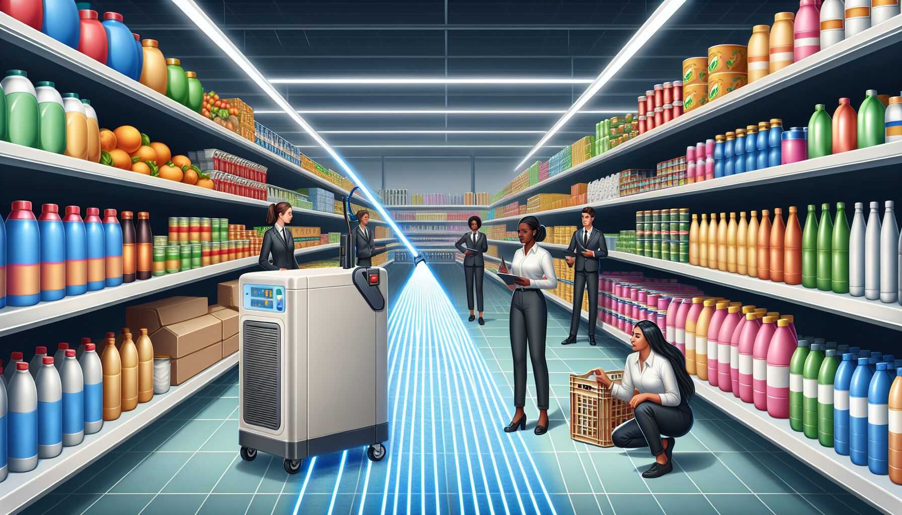 10 trucos para aplicar la limpieza láser en supermercados
