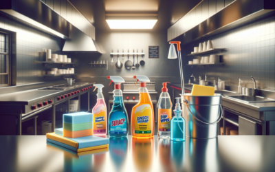 Los 4 productos de limpieza imprescindibles en cualquier restaurante
