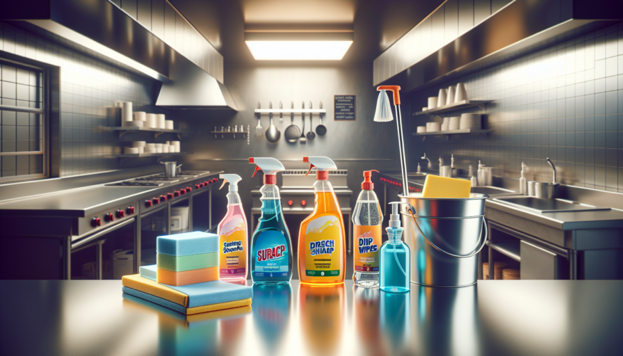 Los 4 productos de limpieza imprescindibles en cualquier restaurante