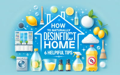 Cómo desinfectar tu hogar de forma natural: 6 consejos útiles