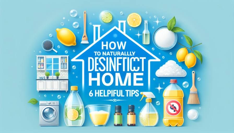 Cómo desinfectar tu hogar de forma natural: 6 consejos útiles