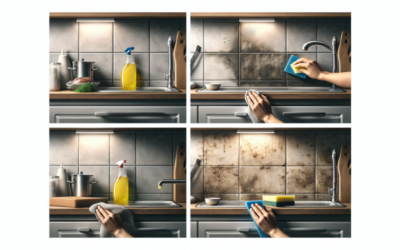 Cómo eliminar manchas de grasa en las paredes de la cocina en 4 pasos