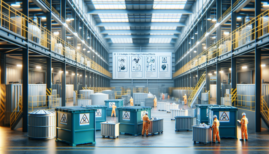 5 estrategias para eliminar residuos peligrosos en naves industriales