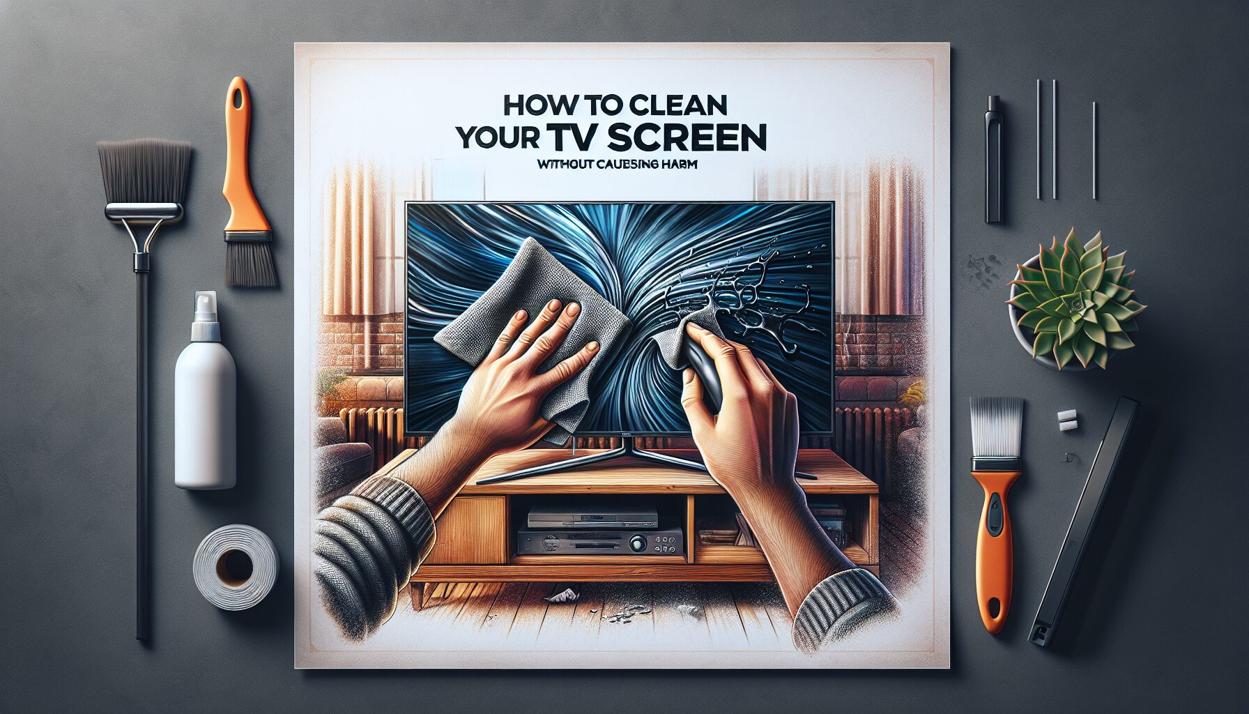 Cómo Limpiar la Pantalla de tu TV Sin Dañarla