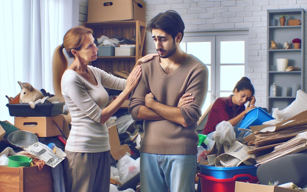 Cómo los familiares pueden ofrecer apoyo emocional durante una limpieza de Diógenes