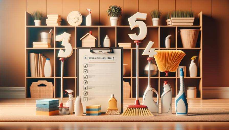Las 5 claves para organizar una limpieza eficiente en casa