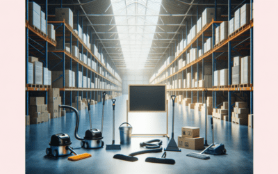 7 formas de organizar una limpieza profunda en una nave industrial