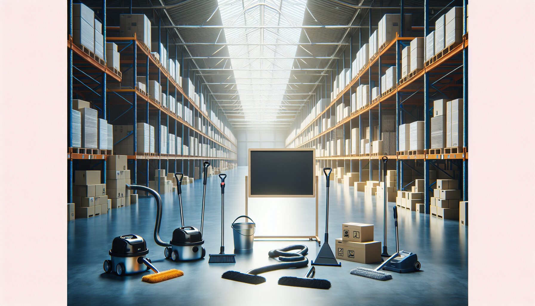 7 formas de organizar una limpieza profunda en una nave industrial