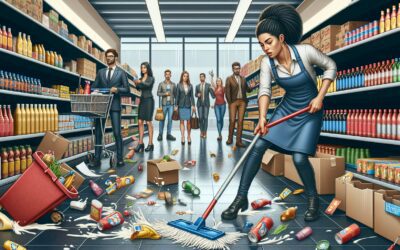 Las 5 claves para realizar una limpieza rápida en supermercados afectados por acumulación