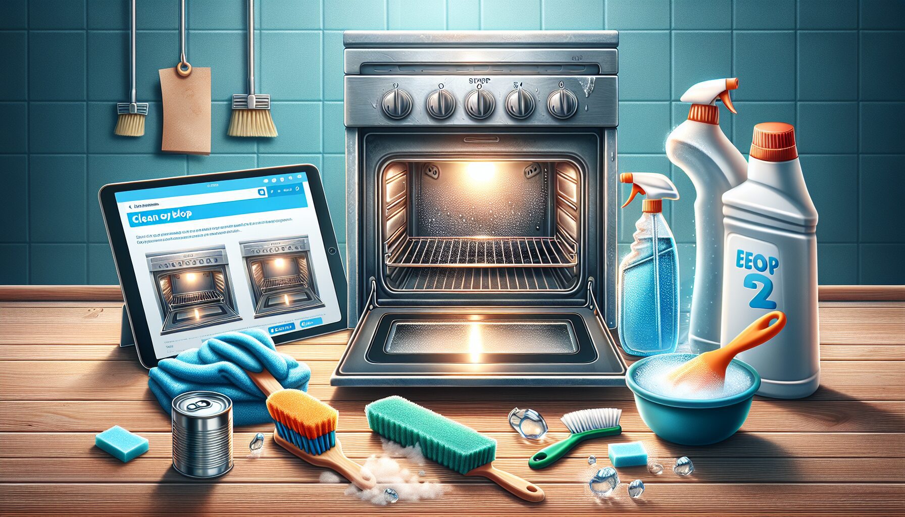 Cómo limpiar a fondo tu horno en solo 4 pasos