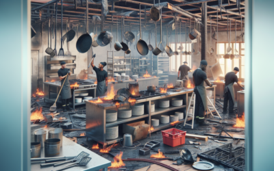 10 consejos para restaurar cocinas de restaurantes después de un incendio