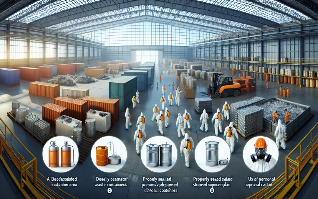 5 claves para eliminar residuos peligrosos en una nave industrial