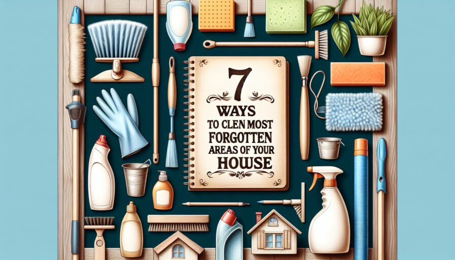7 maneras de limpiar las zonas más olvidadas de tu casa