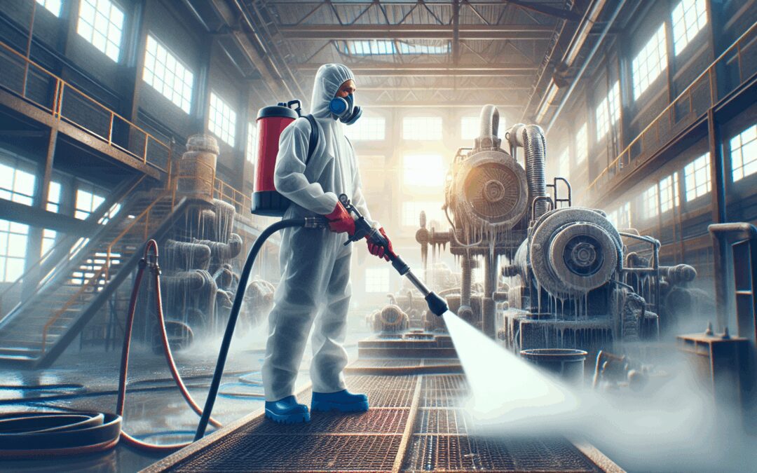 Beneficios de la limpieza con hielo seco en espacios industriales