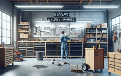 5 maneras sencillas de limpiar y organizar tu taller automotriz