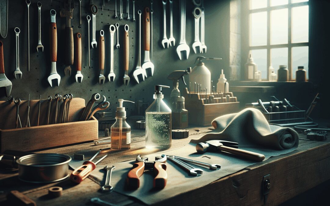 7 maneras efectivas de limpiar herramientas en el taller