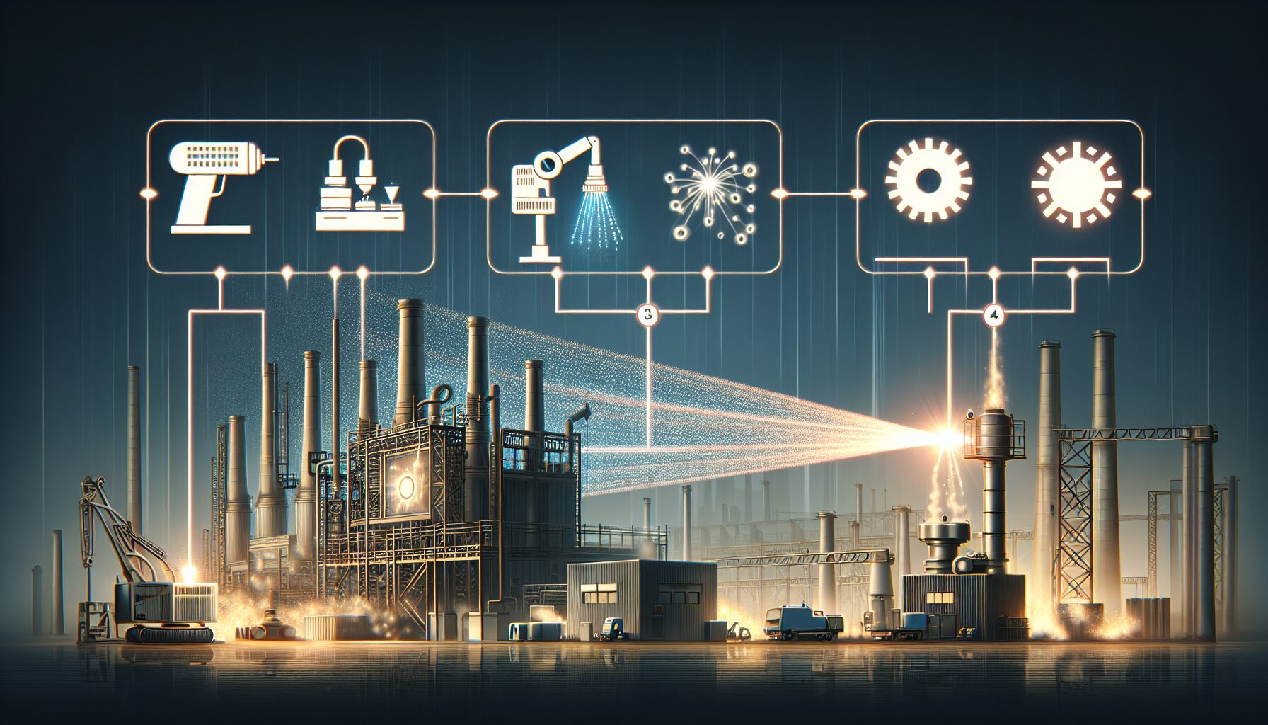 Cómo eliminar residuos químicos en fábricas con limpieza láser en 4 pasos
