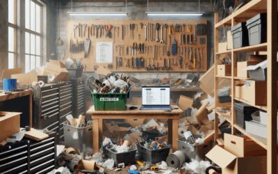 Las 5 mejores maneras de deshacerse de la acumulación en un taller