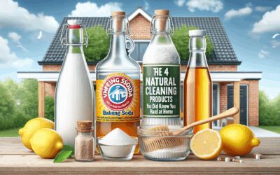 Los 4 productos de limpieza naturales que no sabías que tenías en casa