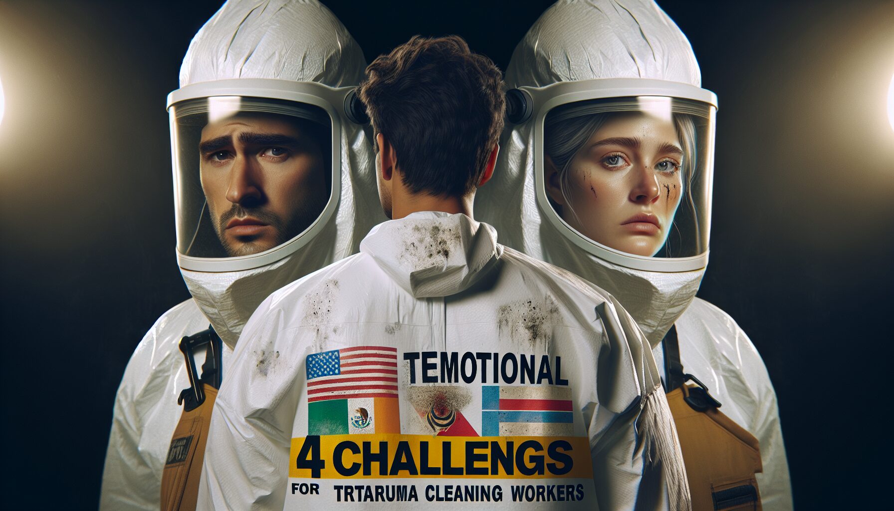 Los 4 retos emocionales para los trabajadores en limpiezas traumáticas