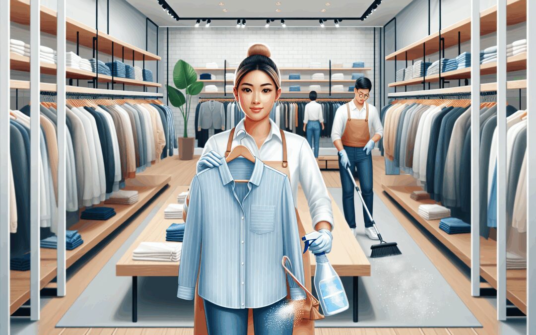 10 trucos para desinfectar tiendas de ropa tras una limpieza de acumulación