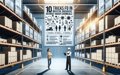 10 trucos para desinfectar una nave industrial sin productos químicos agresivos