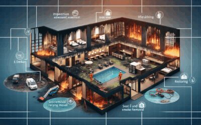 4 pasos para una limpieza profunda de un hotel tras un incendio