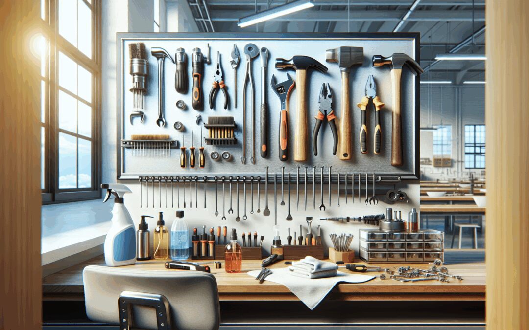 5 formas rápidas de mantener las herramientas de tu taller impecables