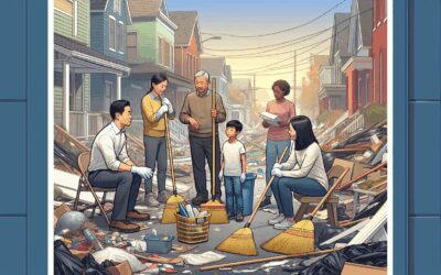 7 pasos para que los vecinos sean comprensivos y colaborativos durante una limpieza traumática