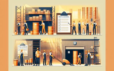 Las 5 mejores maneras de organizar una limpieza profunda en naves industriales